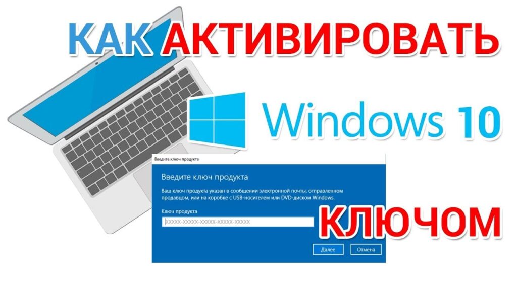 Картинка активация windows 10